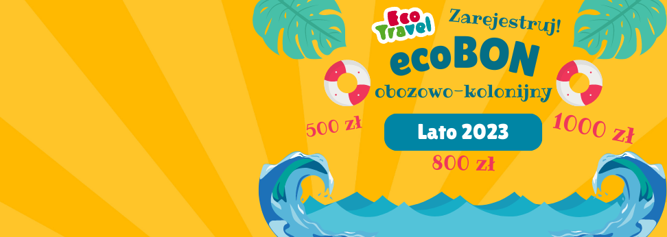  Wykorzystaj ecoBONy na Obozy i Kolonie 2023: Zdobądź do 1000 zł Zniżki na Przygody Pełne Odkryć i Zabawy 